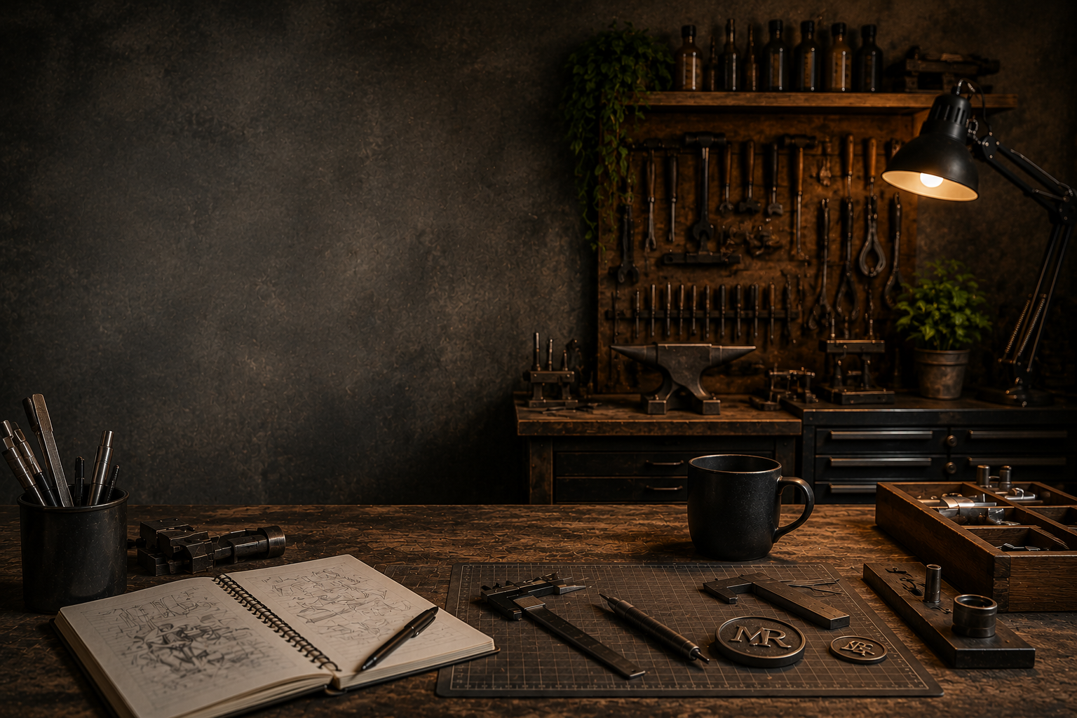 Modern Relic workshop scene